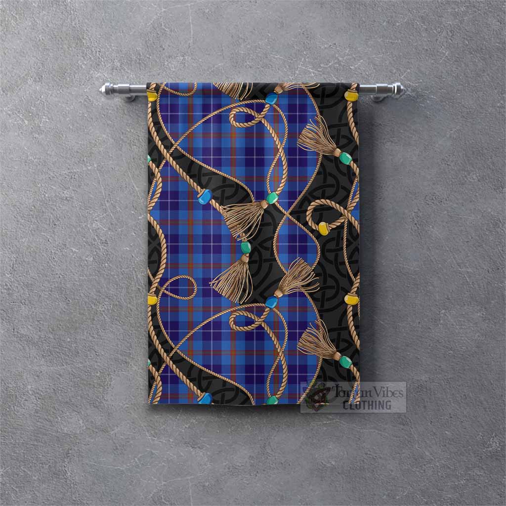 Bryson Scottish Tartan Twisted Ropes Stylized Gonfalon Rectangle - Tartan Vibes Clothing