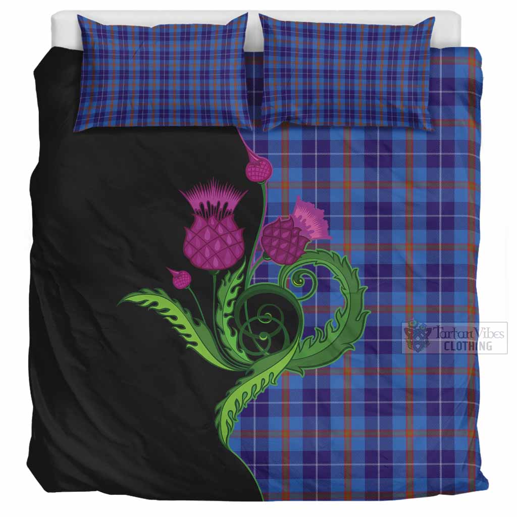 Bryson Tartan Bedding Set Traditional Scottish Thistle UK Bedding Set UK Super King 104*94 inch - Tartan Vibes Clothing