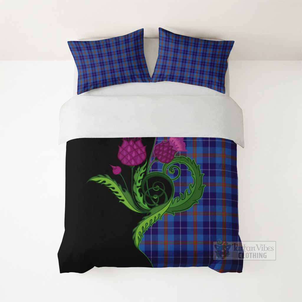 Bryson Tartan Bedding Set Traditional Scottish Thistle - Tartan Vibes Clothing