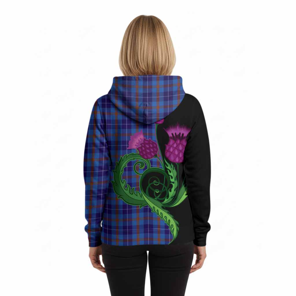 Bryson Tartan Hoodie Traditional Scottish Thistle