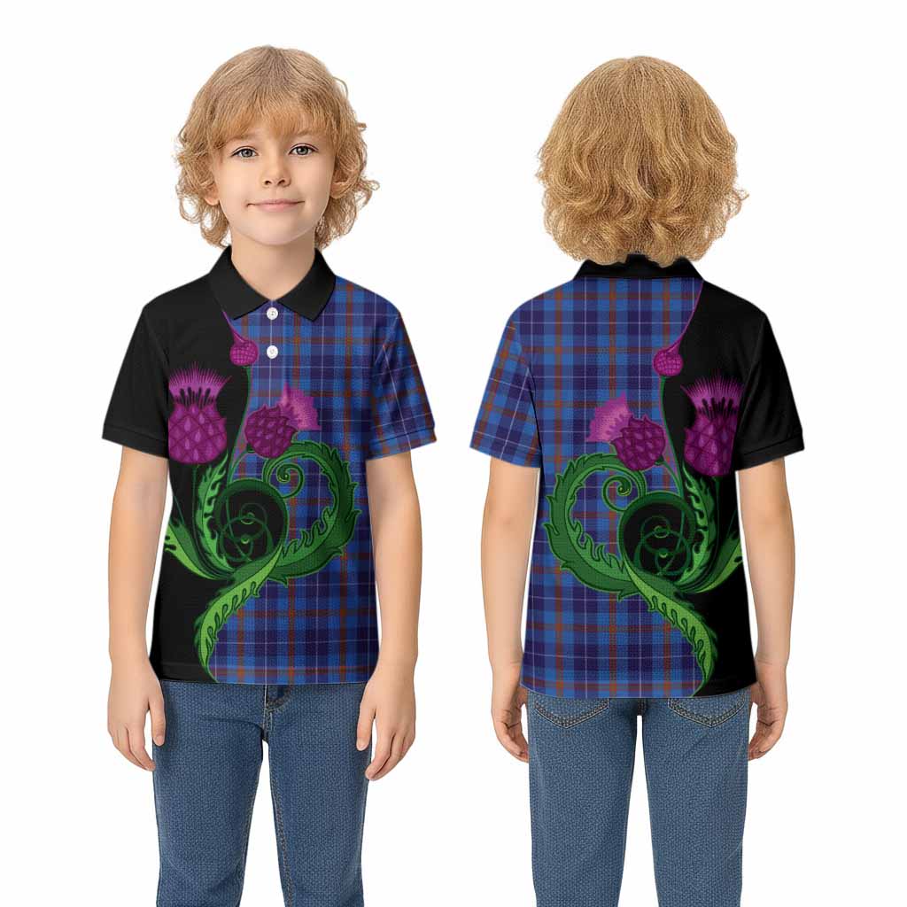 Bryson Tartan Kid Polo Shirt Traditional Scottish Thistle