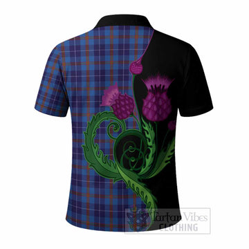 Bryson Tartan Polo Shirt Traditional Scottish Thistle
