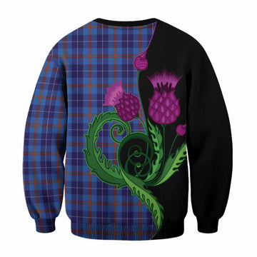 Bryson Tartan Sweatshirt Traditional Scottish Thistle