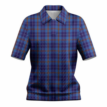 Bryson Tartan Women’s Polo Sweater Top