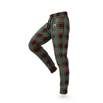 Buchan Ancient Tartan Joggers Pants with Family Crest
