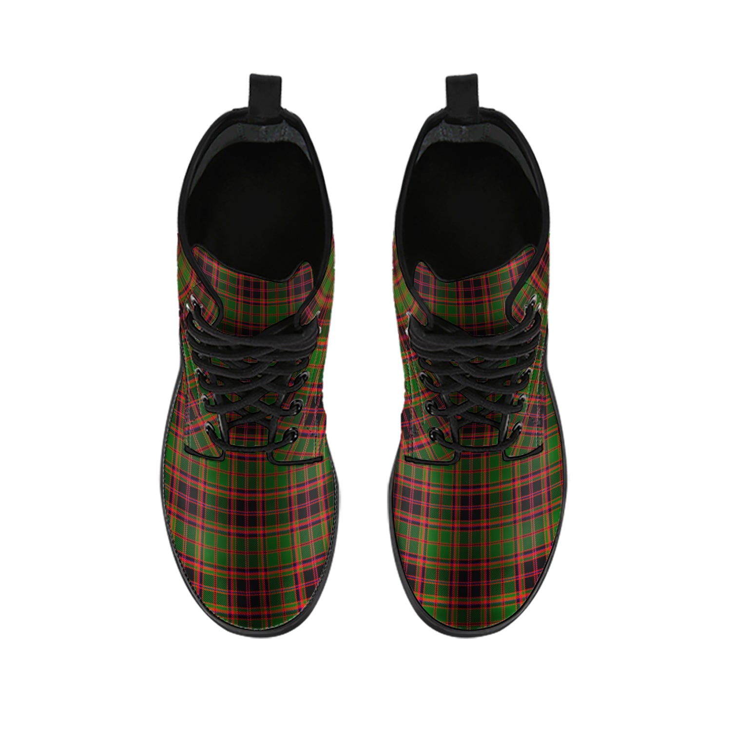 Buchan Modern Tartan Leather Boots - Tartanvibesclothing