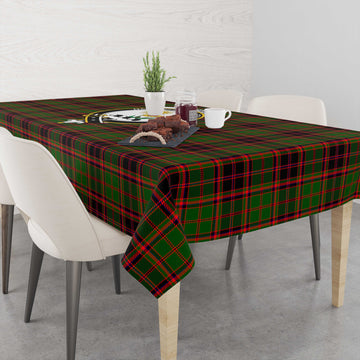 Buchan Modern Tatan Tablecloth with Family Crest - Tartanvibesclothing