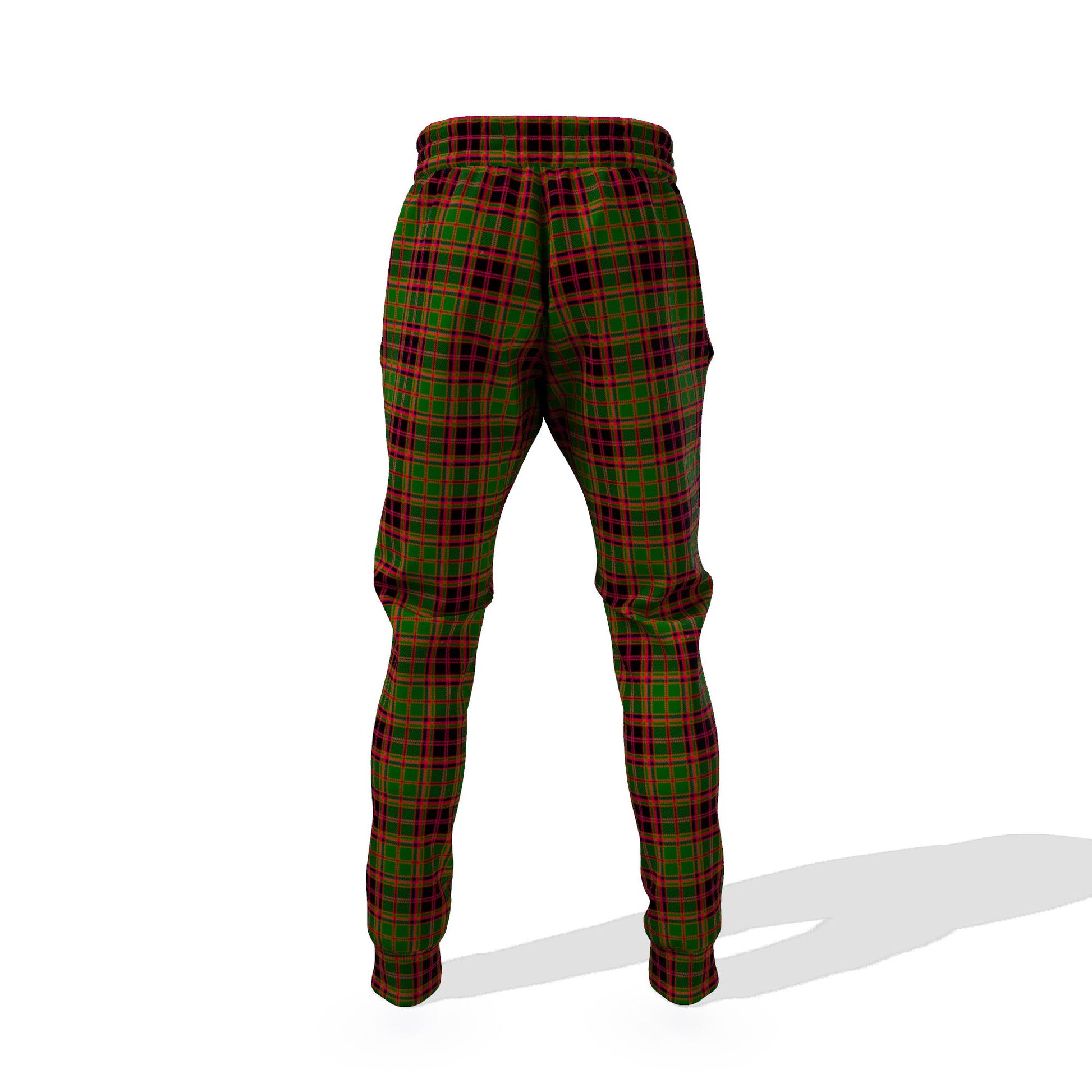 Buchan Modern Tartan Joggers Pants with Family Crest - Tartanvibesclothing
