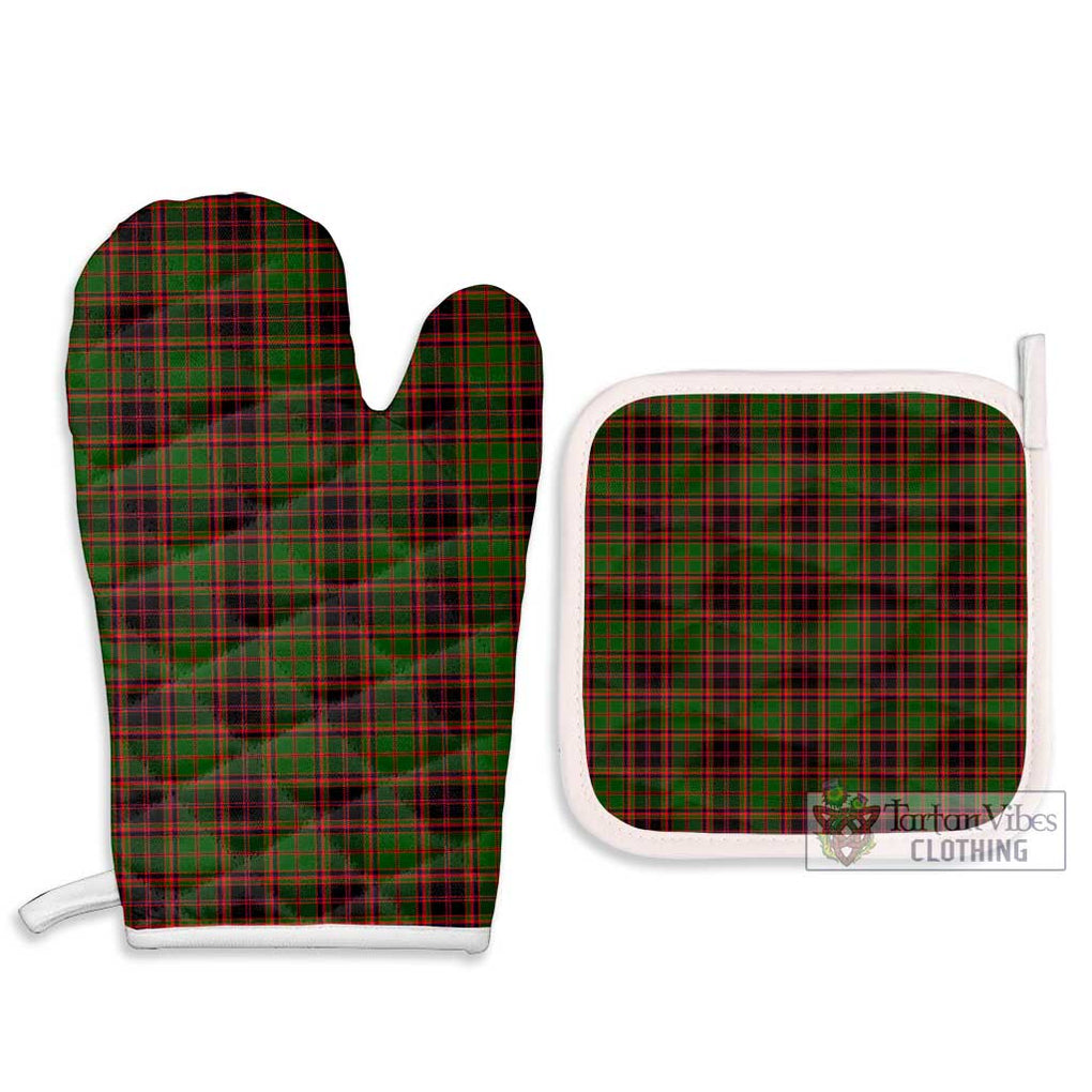 Buchan Tartan Combo Oven Mitt & Pot-Holder Combo 1 Oven Mitt & 2 Pot-Holder White - Tartan Vibes Clothing