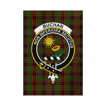 Buchan Tartan Flag with Family Crest - Tartan Vibes Clothing