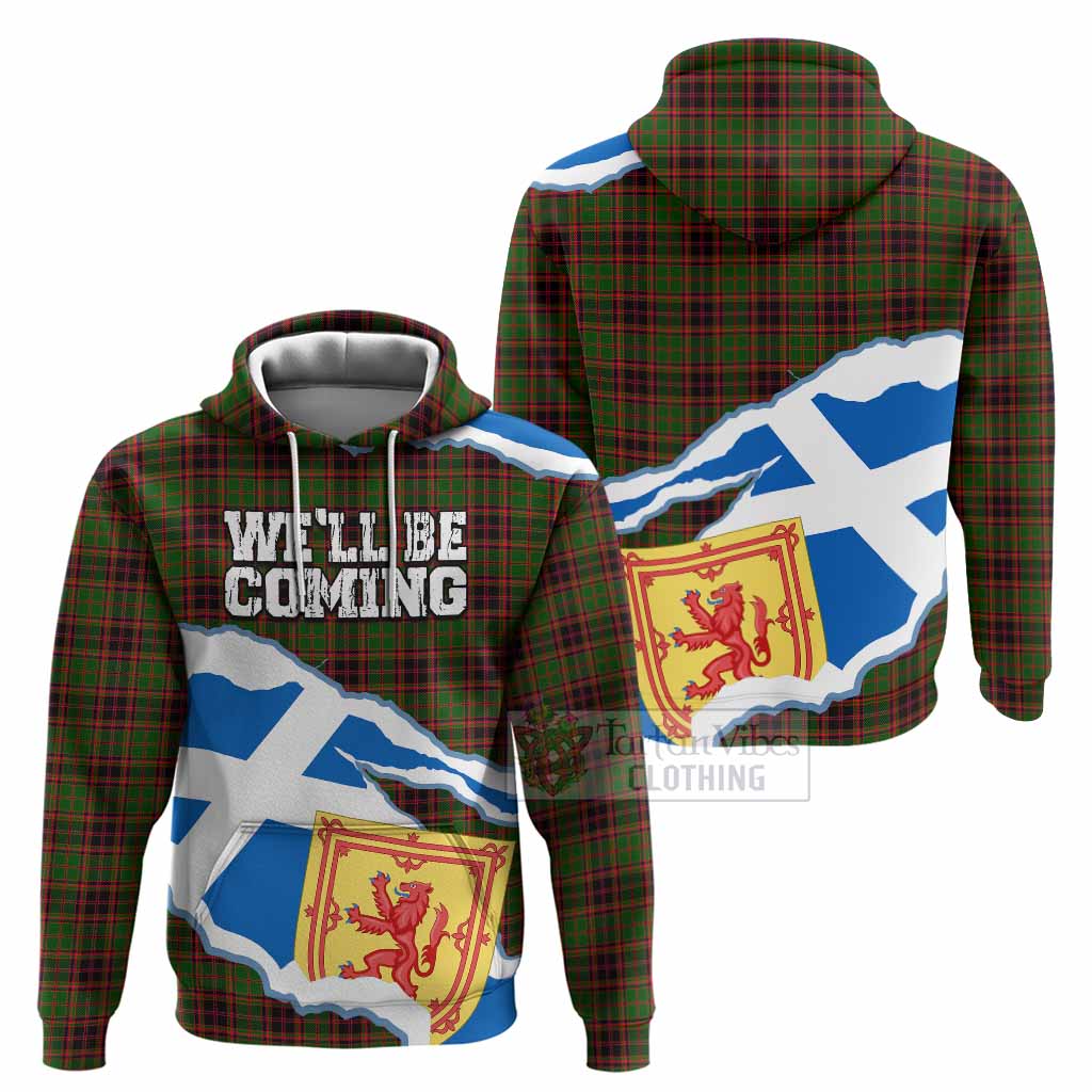 Buchan Scotland Football Tartan Hoodie We'll Be Coming