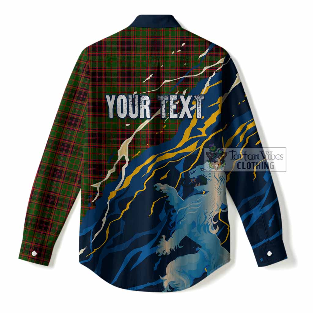 Buchan Scotland Tartan Women Casual Shirt WC2026 Football - We'll Be Coming