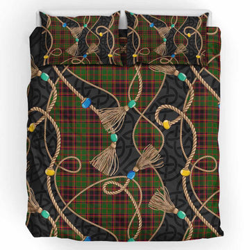 Buchan Scottish Tartan Twisted Ropes Stylized Bedding Set UK Bedding Set UK King 91*87 inch - Tartan Vibes Clothing