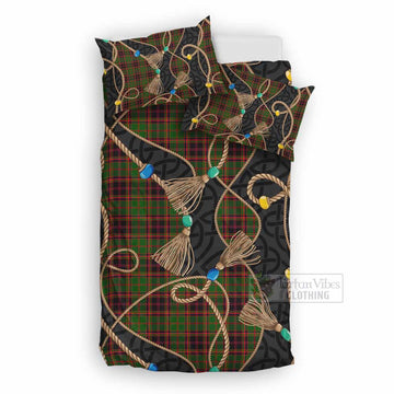 Buchan Scottish Tartan Twisted Ropes Stylized Bedding Set UK Bedding Set UK Double 79*79 inch - Tartan Vibes Clothing