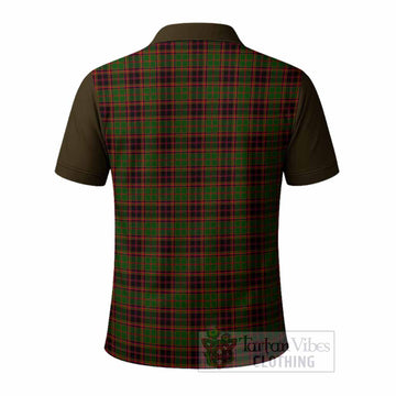 Buchan Tartan Accent Polo Shirt with Family Crest