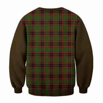 Buchan Tartan Accent Sweatshirt with Family Crest