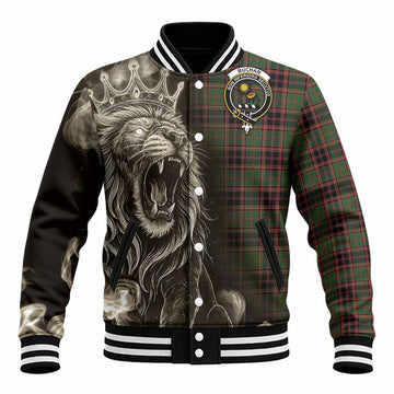 Buchan Tartan Baseball Jacket Roaring Lion Heritage