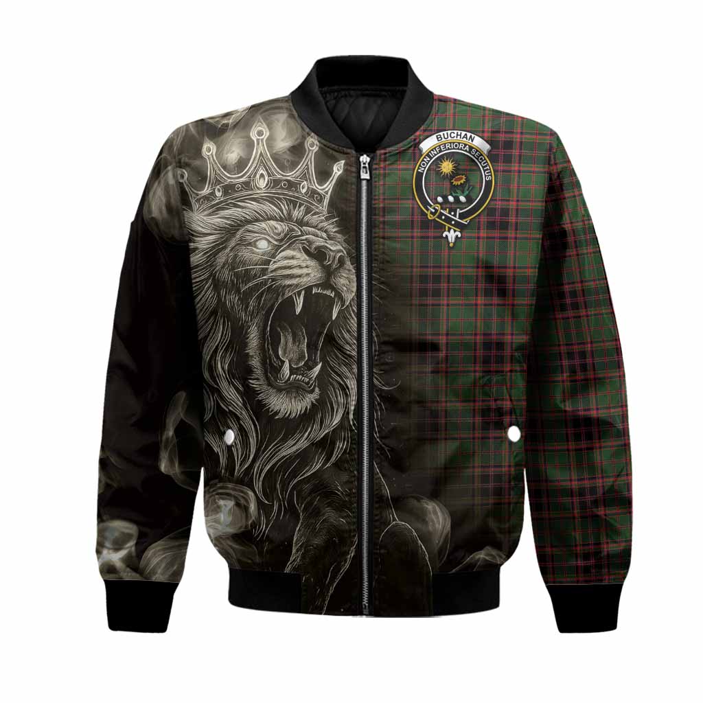 Buchan Tartan Bomber Jacket Roaring Lion Heritage