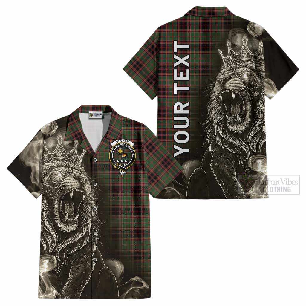 Buchan Tartan Cotton Hawaiian Shirt Roaring Lion Heritage