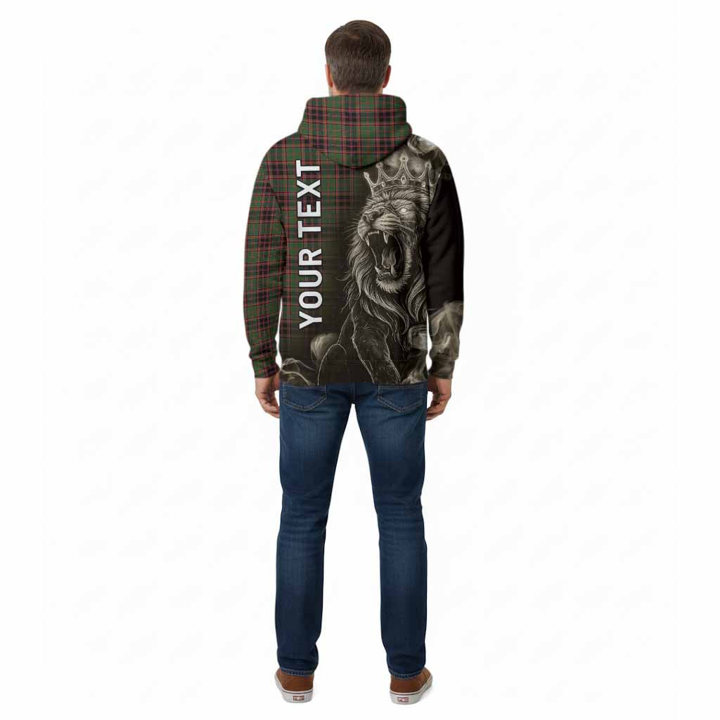 Buchan Tartan Cotton Hoodie Roaring Lion Heritage