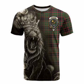 Buchan Tartan Cotton T-shirt Roaring Lion Heritage