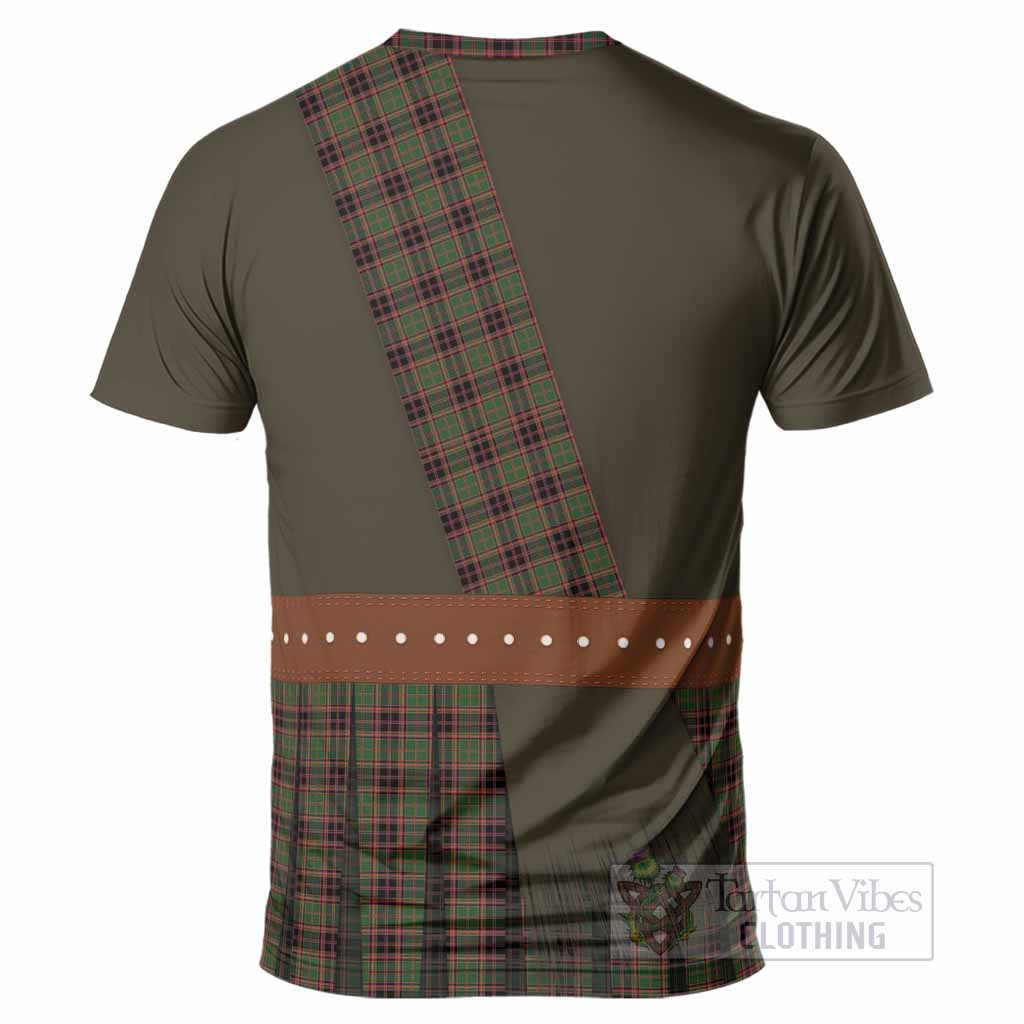 Buchan Tartan Crest T-Shirt Kilt Costume Style