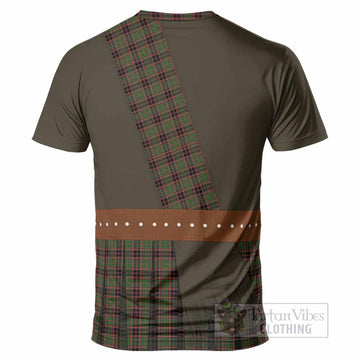 Buchan Tartan Crest T-Shirt Kilt Costume Style