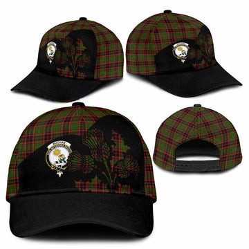Buchan Tartan Family Crest Classic Cap Scotland Thistle Floral Flag Style