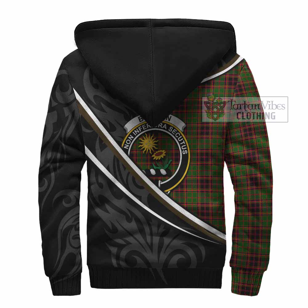 Buchan Tartan Family Crest Sherpa Hoodie Celtic Scottish Thistle Floral - Tartan Vibes Clothing