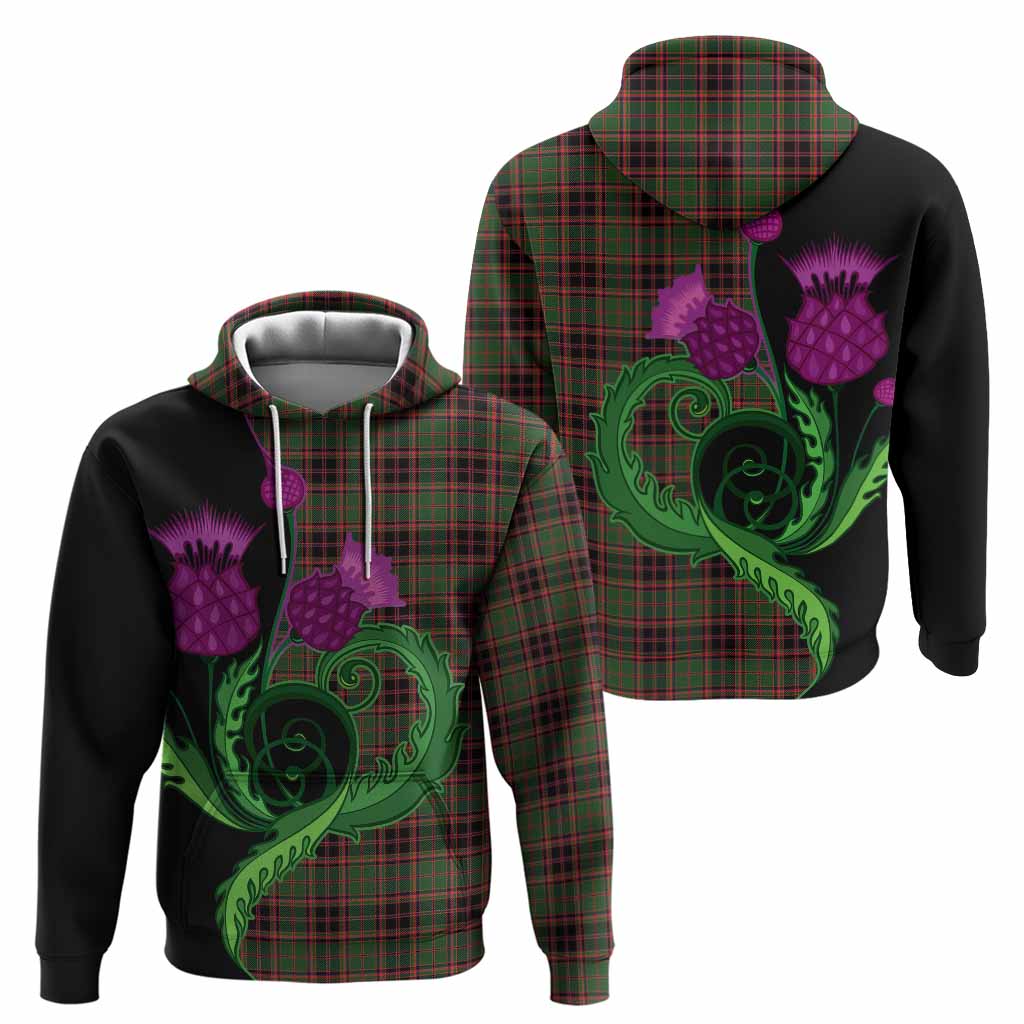 Buchan Tartan Hoodie Traditional Scottish Thistle