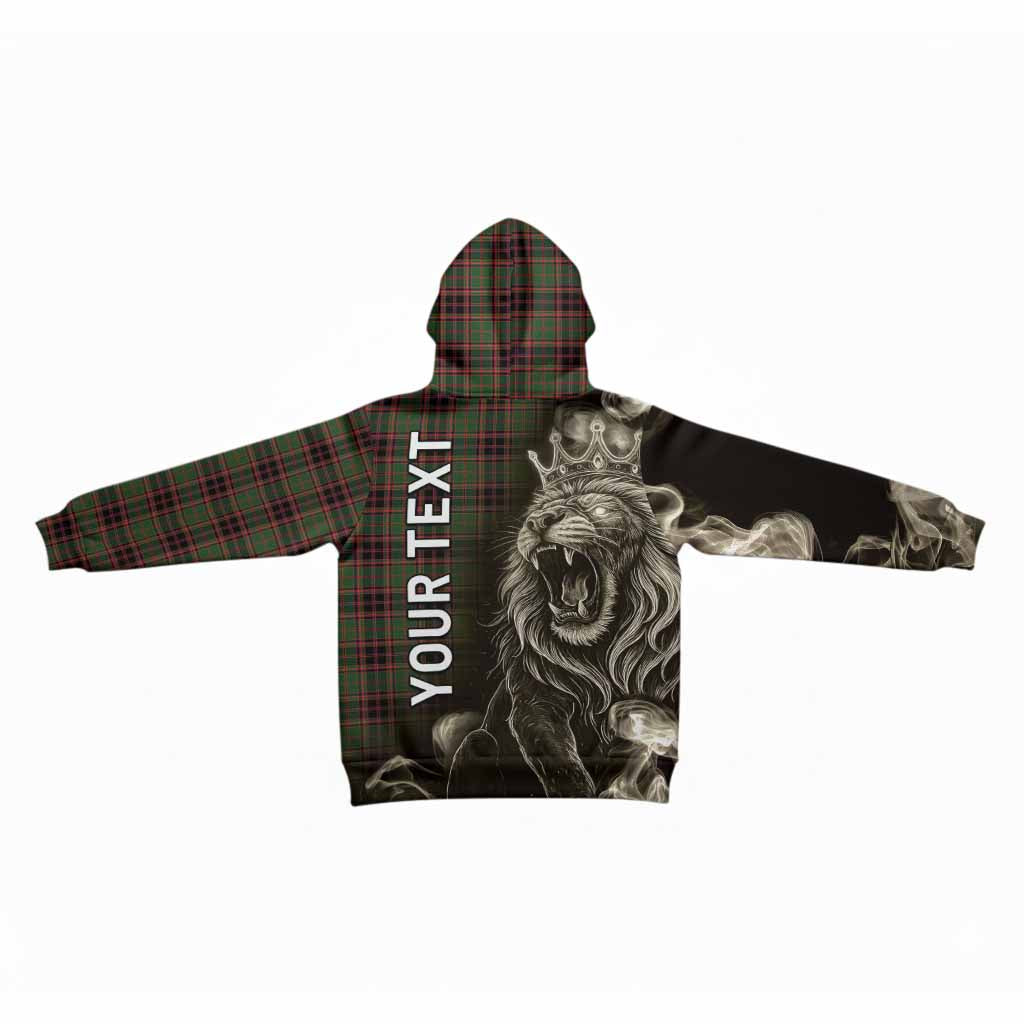 Buchan Tartan Kid Hoodie Roaring Lion Heritage