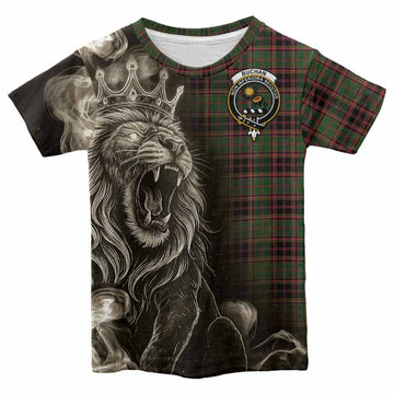 Buchan Tartan Kid T-shirt Roaring Lion Heritage