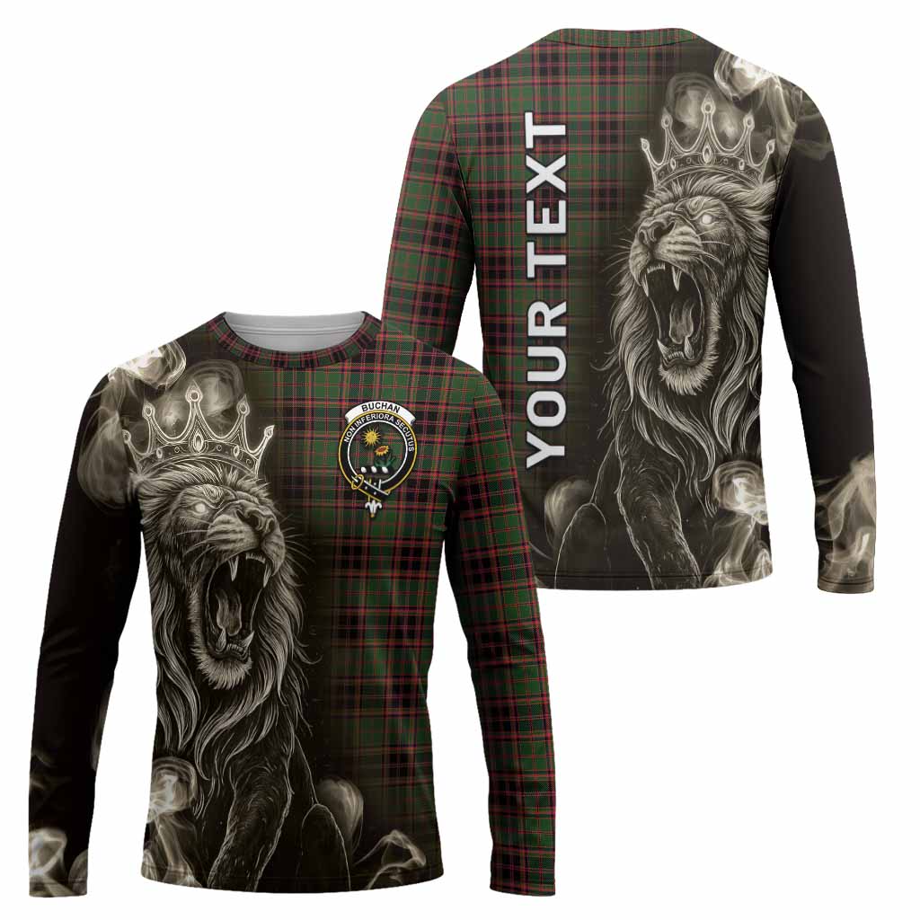 Buchan Tartan Long Sleeve T-Shirt Roaring Lion Heritage