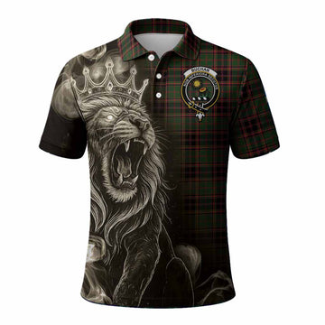 Buchan Tartan Polo Shirt Roaring Lion Heritage