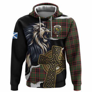 Buchan Tartan Scottish Hoodie Lion Celtic Heritage