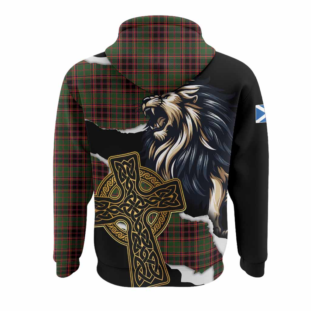 Buchan Tartan Scottish Hoodie Lion Celtic Heritage