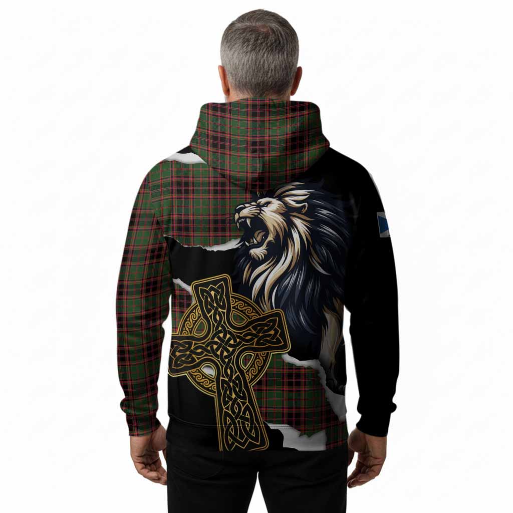 Buchan Tartan Scottish Hoodie Lion Celtic Heritage