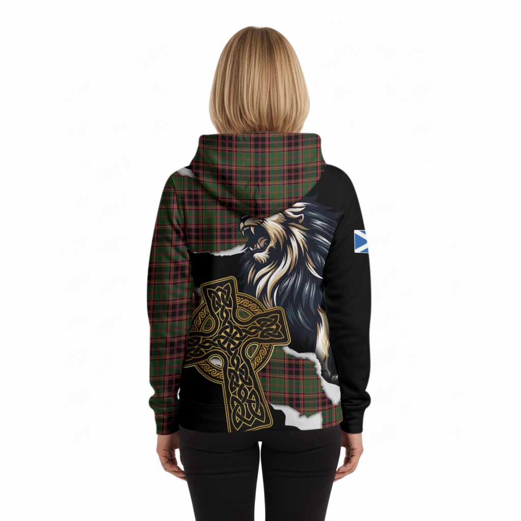 Buchan Tartan Scottish Hoodie Lion Celtic Heritage