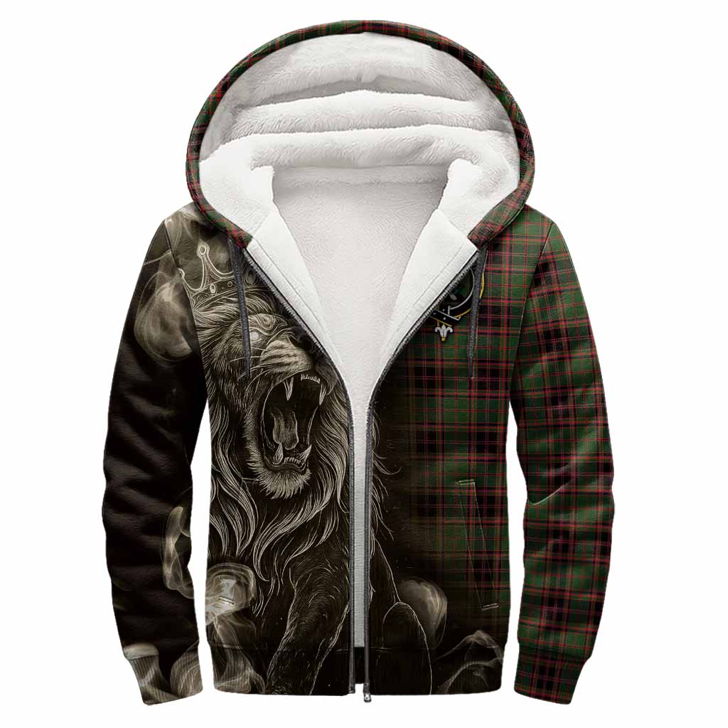 Buchan Tartan Sherpa Hoodie Roaring Lion Heritage