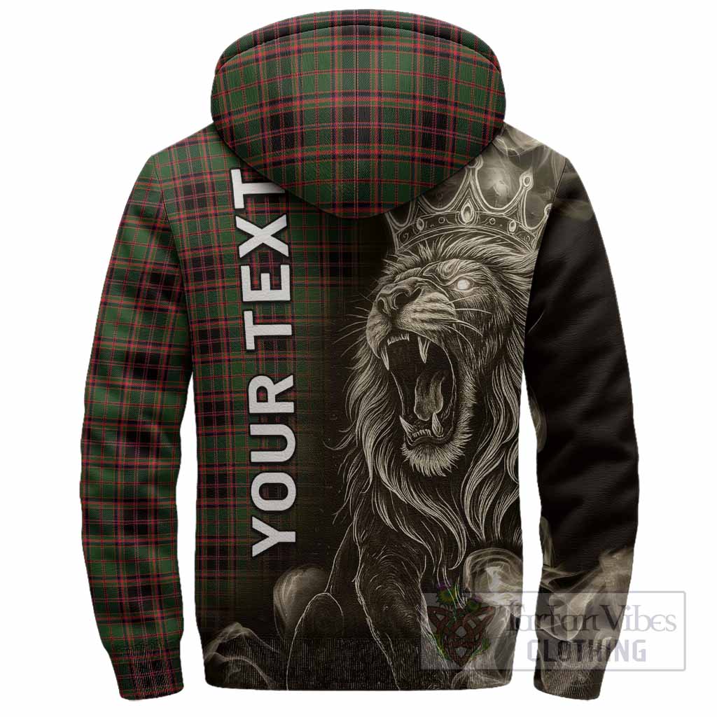 Buchan Tartan Sherpa Hoodie Roaring Lion Heritage