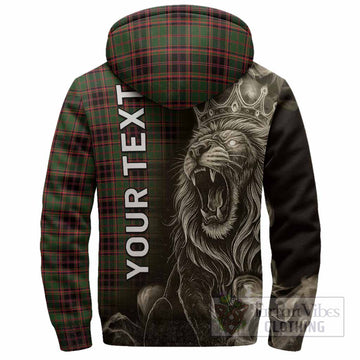 Buchan Tartan Sherpa Hoodie Roaring Lion Heritage