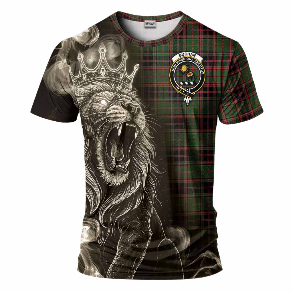 Buchan Tartan T-Shirt Roaring Lion Heritage