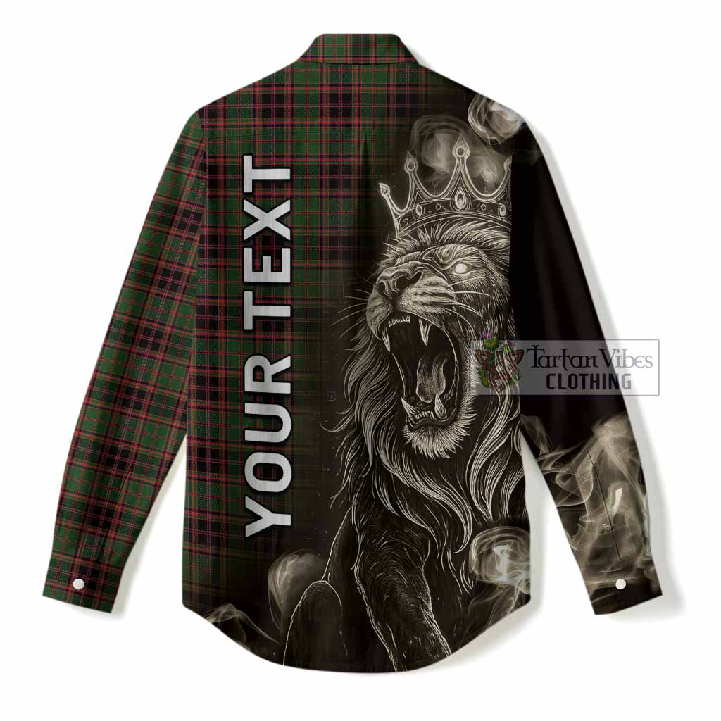 Buchan Tartan Women Casual Shirt Roaring Lion Heritage