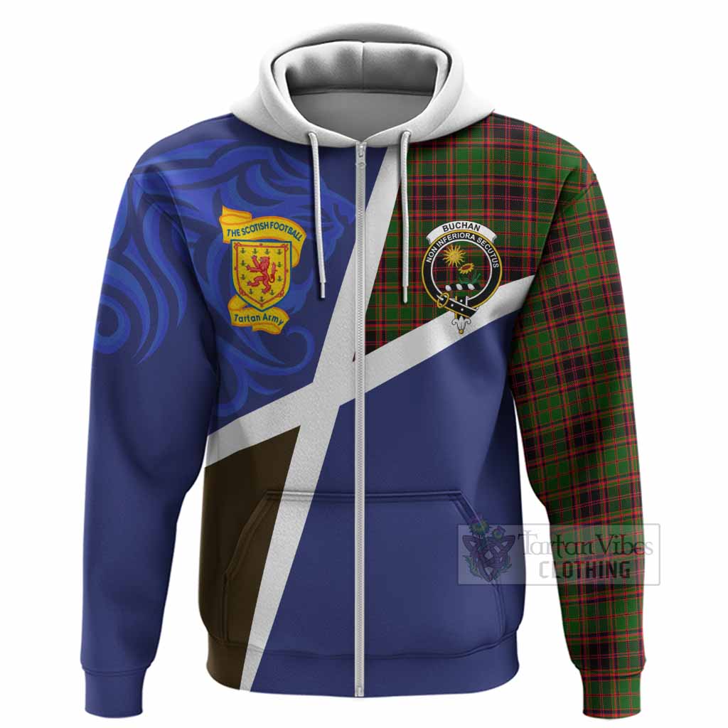 Buchan The Scottish Football Crest Hoodie Lion-Tartan Army