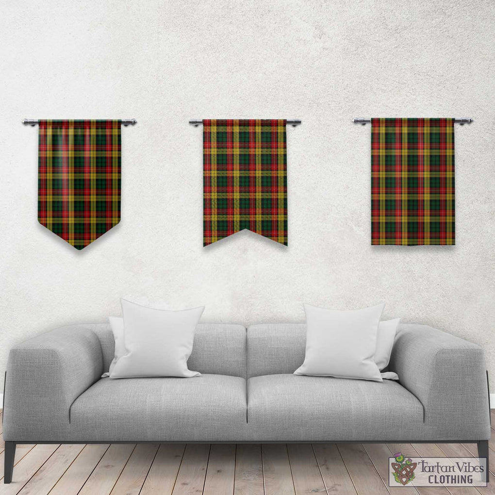 Tartan Vibes Clothing Buchanan Tartan Gonfalon, Tartan Banner