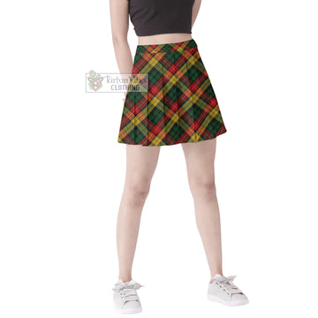 Buchanan Tartan Women's Plated Mini Skirt