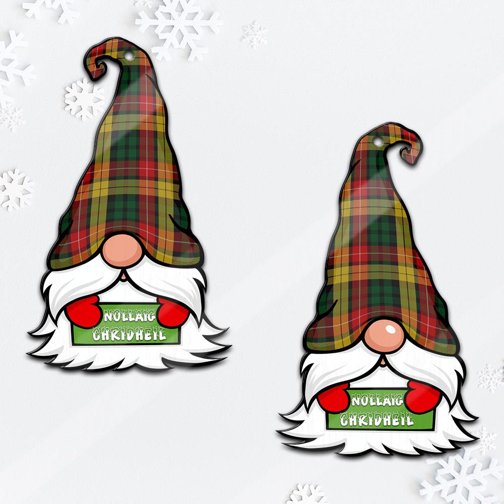 Buchanan Gnome Christmas Ornament with His Tartan Christmas Hat - Tartan Vibes Clothing