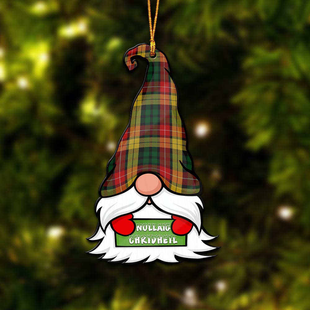 Buchanan Gnome Christmas Ornament with His Tartan Christmas Hat - Tartan Vibes Clothing