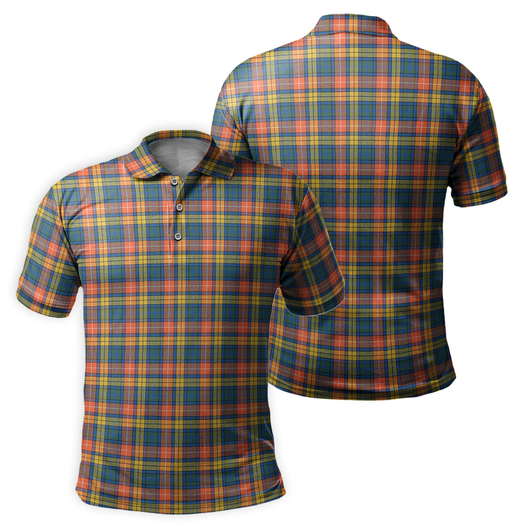 Buchanan Ancient Tartan Mens Polo Shirt - Tartanvibesclothing