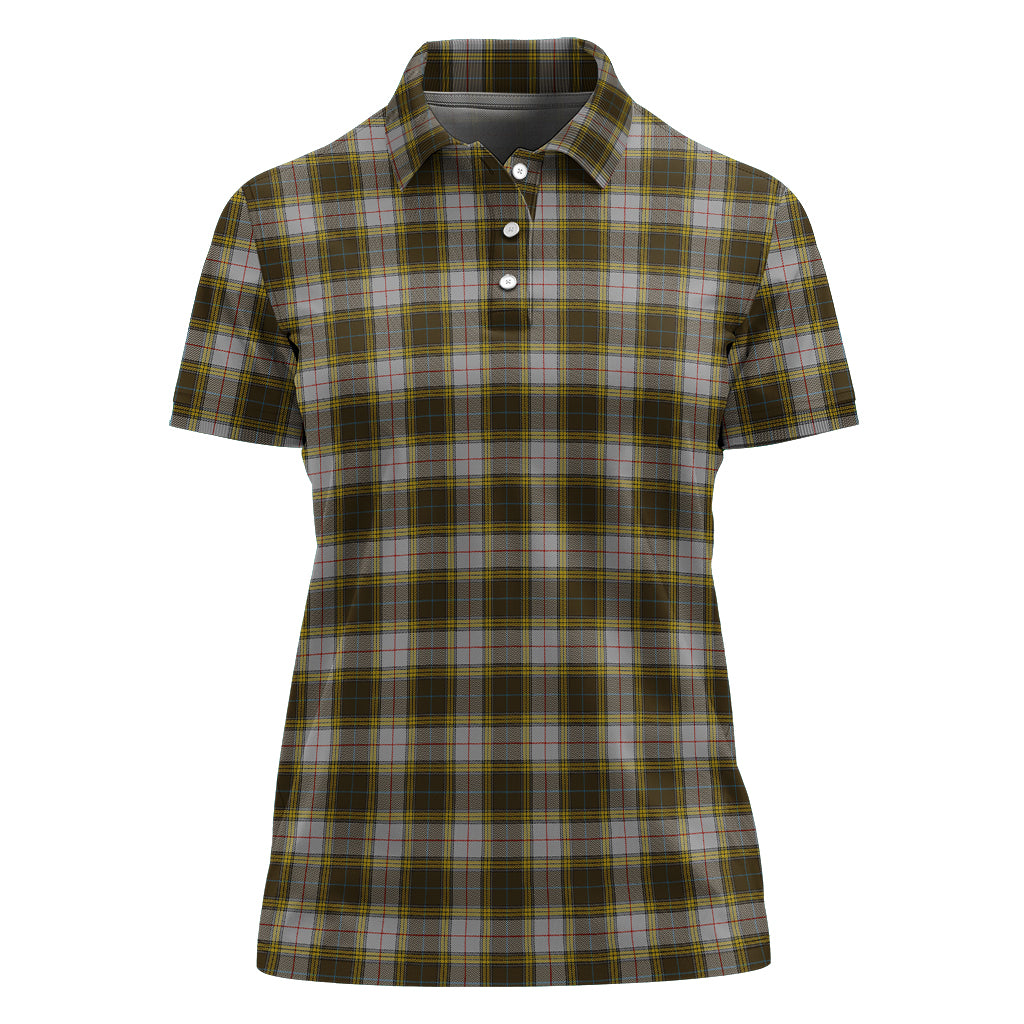 Buchanan Dress Tartan Polo Shirt For Women - Tartanvibesclothing
